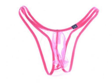 

Men's G-Strings wholesale 2019 FINE TM Fashion Mesh Men's Underwear Men's Sexy Underwear Men's Gay Underwear 5pieces/lot, White