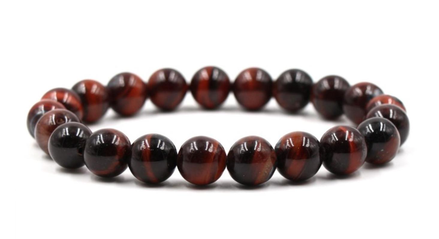 

10mm Black Lava Natural Stone Beads Bracelets for Women Volcanic Rock Tiger Eye Bead Strand Bracelet Men Jewelry jthj45