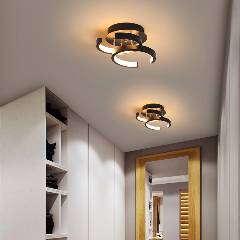 

Aisle ceiling light modern minimalist home entrance hall lighting creative led balcony lamp Nordic cloakroom entrance lamp corridor lamp