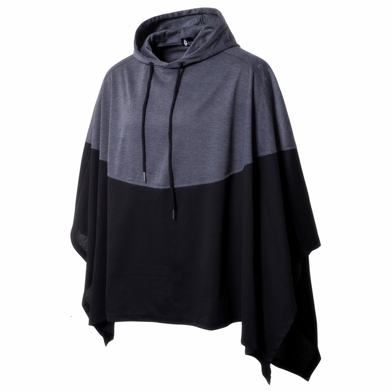 Chic Yeni Magician Panco Hoodie 2018 Sonbahar Erkek Pamuk Kapusonlu Kazak Kazak Renk Splice Casual Parti