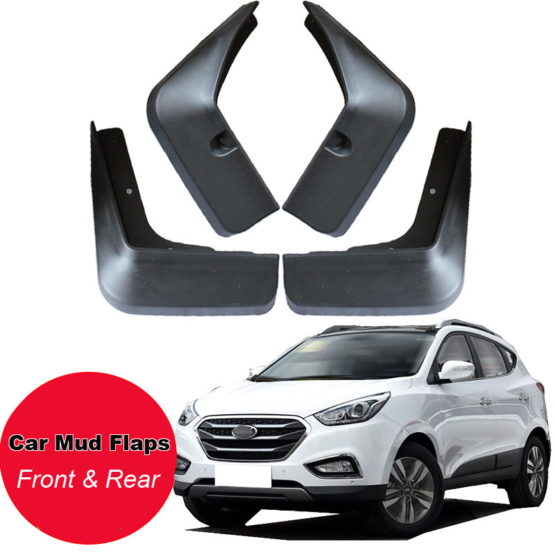 Tommia For Hyundai IX35 Car Mud Flaps Splash Guard Mudguard Mudflaps 4pcs ABS Front & Rear Fender-image-539171891