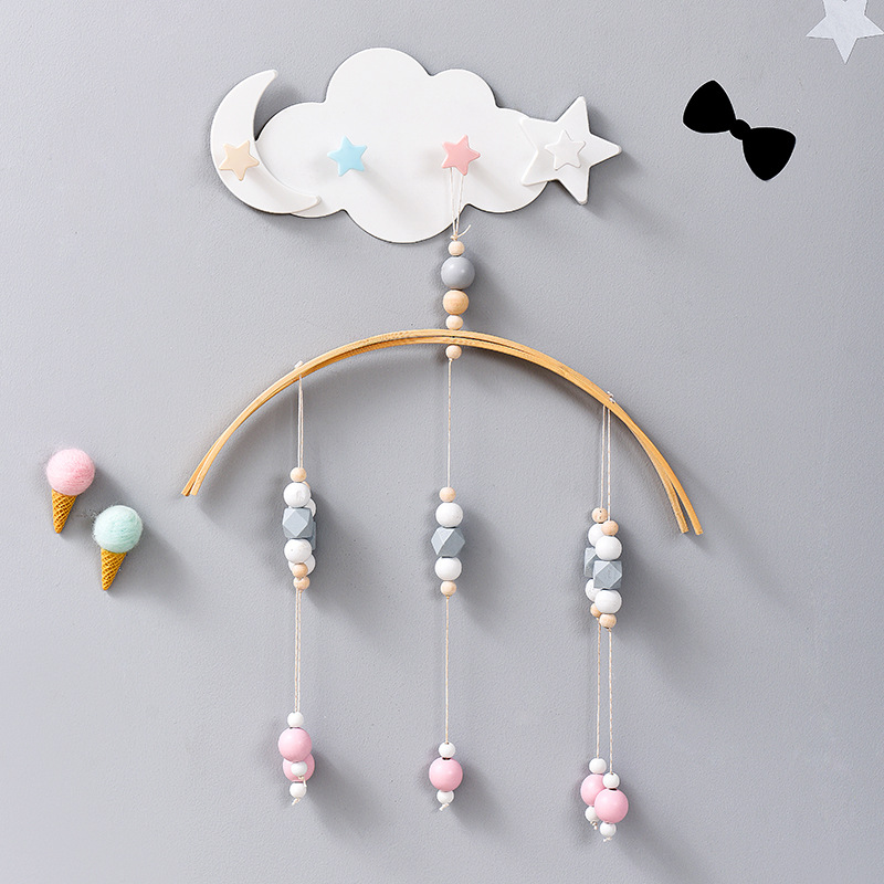 

1pc Cloud Shape Three Wall-mounted Hooks DIY Plastic Hanger Adhesive Hooks Hanging Clothes Towel Holder Racks Wall Decoration