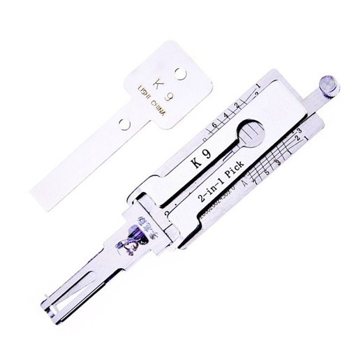 

LISHI K9 2 in 1 Car Door Lock Pick Decoder Unlock Tool Lock Picks For Korean KIA