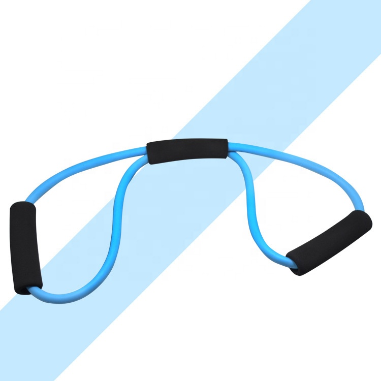 

Yoga Resistance Loop Elastic Band Sport Exercise Pull Ropes 8-shaped Chest Expander Bodybuilding Slimming Gym Fitness Bands