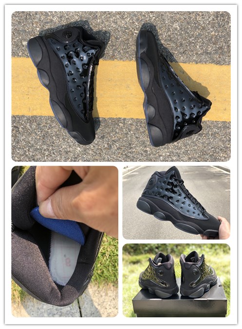 

13 Cap and Gown Men basketball shoes 13s Atmosphere Grey Real Carbon fiber Sports Sneakers Outdoor Athletics Free Shippment With Box, 13 atmosphere grey