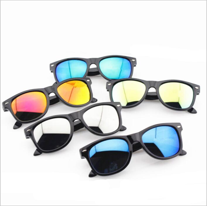 

Kids Sunglasses Relective Mirror Sunglasses Girls Designer Sun-Shading Eyeglasses Boy Summer Retro Sunglass Outdoor Travel Accessories B4302