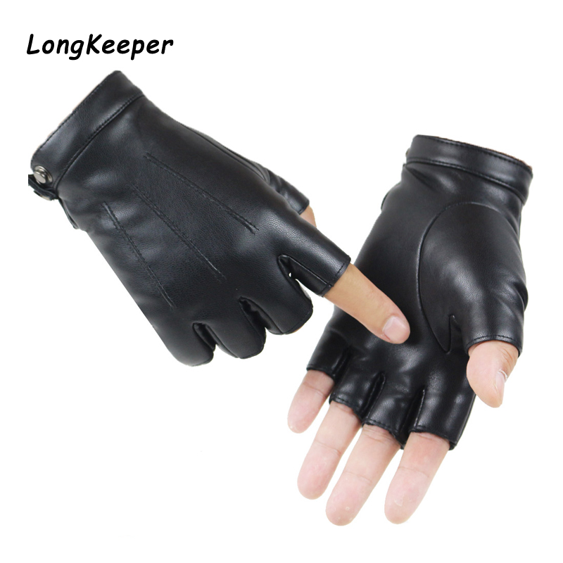 BW guantes de cuero gris dedos de guantes guantes forro Invierno guantes