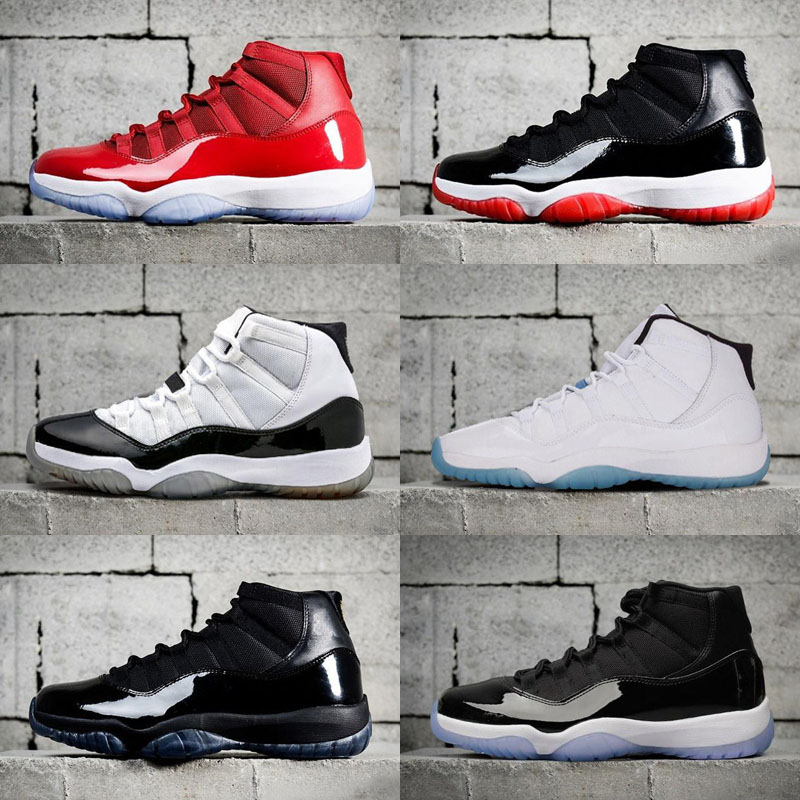 

11 Mens 11s Basketball Shoes New Concord 45 Platinum Tint Space Jam Gym Red Win Like 96 XI Designer Sneakers Men Sport Shoes, As photo 7