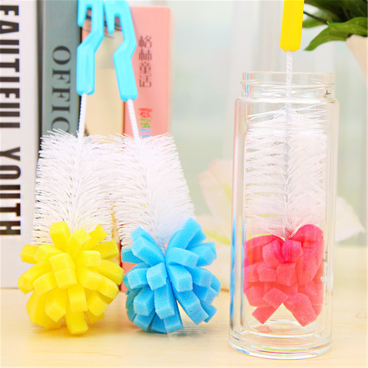 

Baby Feeding Baby Bottle Brushes cleaning cup brush for nipple spout tube kids Feeding Cleaning Brush FJ645