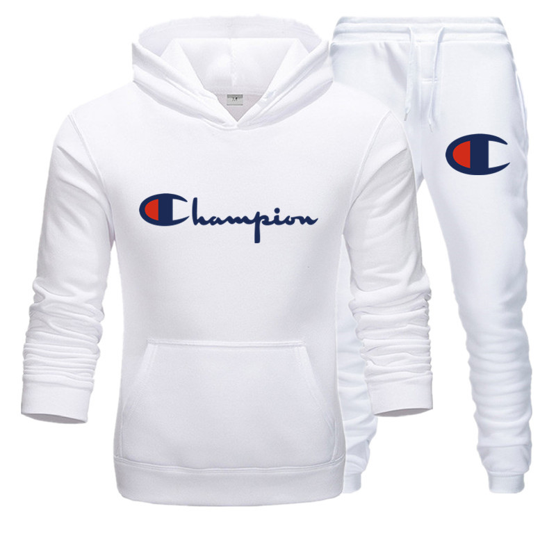 champion hoodie and shorts set