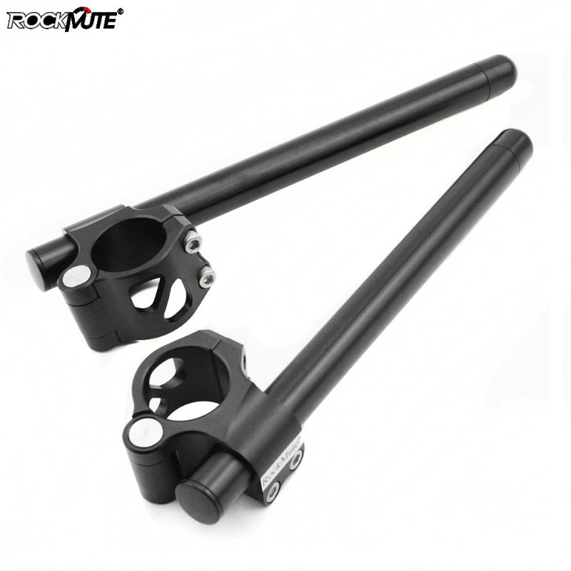 

Motorcycle 55mm Fork Tube Clip On Handlebar For - V-Rod 22mm
