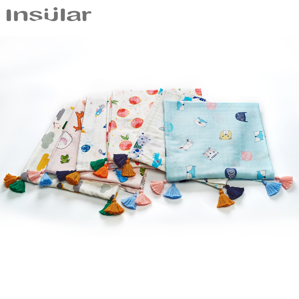 

Newborn Summer Blanket Bamboo Bath Baby Swaddle Kids Muslin Organic Cotton Fabric Super Soft Stuff Bath Towel Monthly Wrap, Space ship
