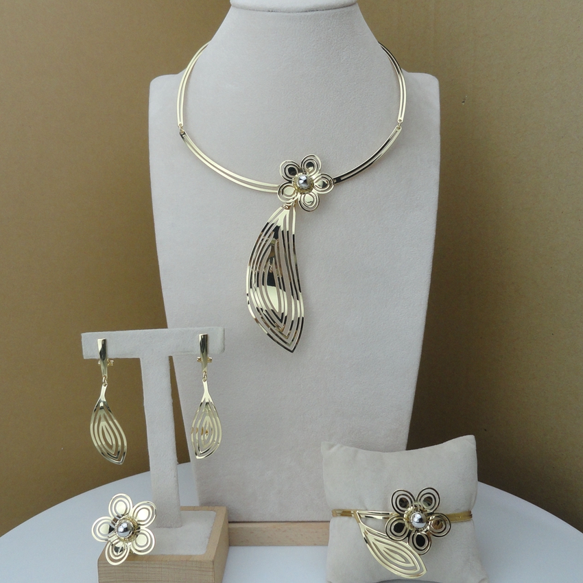 

Yuminglai Fine Jewelry Dubai Costume Jewelry Sets For Women FHK7807, As pic