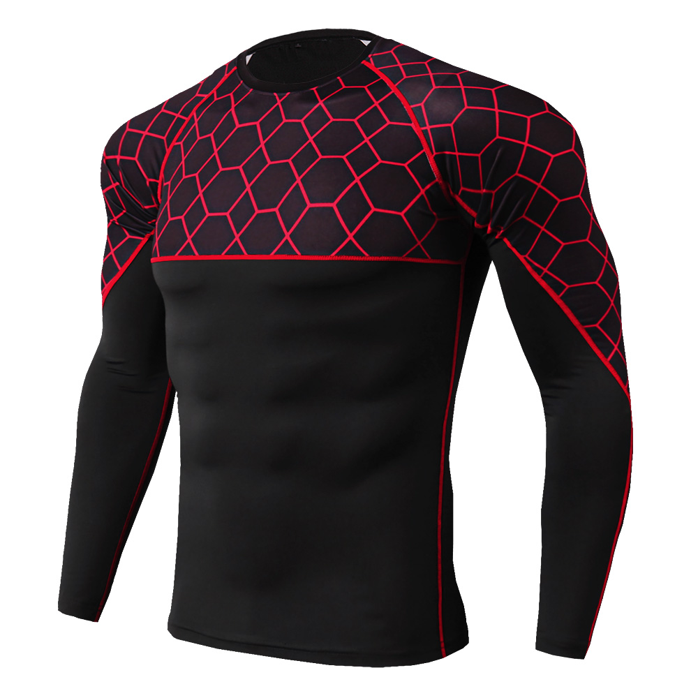 

New Long Sleeve Spot Shirt Men Quic clots long Dry Men's Rui Tts long Sake Gym Cloting Fites Mens Raha Socer Jsey, Colour 3