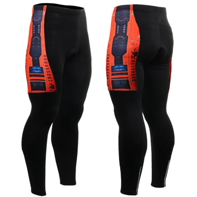 

Men's MTB Pants 4D Gel Padded Bike Cycling Pants Breathable High Quality, As pic