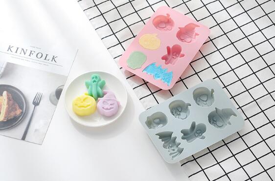 Depory Stampo in silicone a forma di teschio cioccolatini per caramelle pasta di zucchero torte Depory Stampo in silicone a forma di teschio cioccolatini per caramelle pasta di zucchero torte
