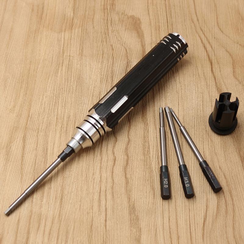

4 In 1 Set RC Helicopter Screwdriver Special Tool Hexagon Model Kits Car H1.5 H2 H2.5 H3