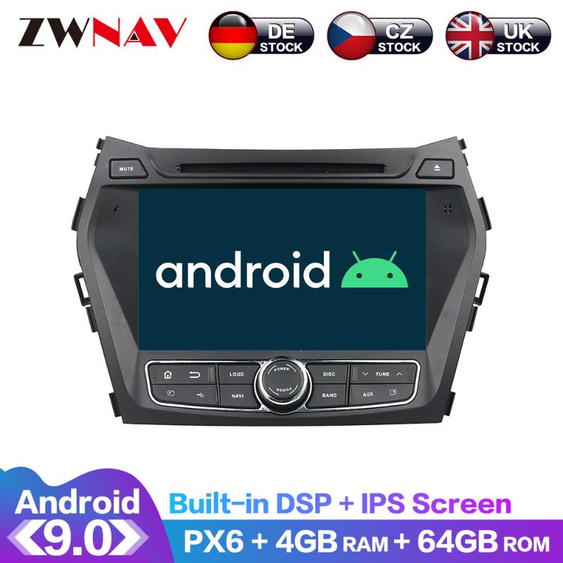 

Android 9 IPS Screen PX6 DSP For IX45 Santa fe 2013-2017 Car DVD GPS Multimedia Player Headunit Radio Navi Audio Stereo