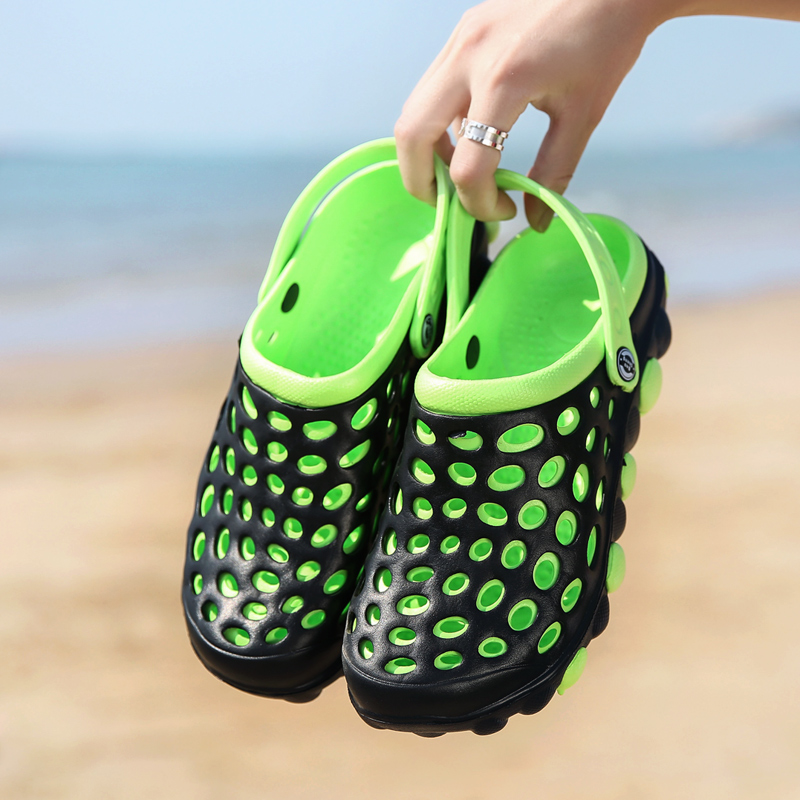 

Original Classic Garden Flip Flops Water Shoes Men Summer Beach Aqua Slipper Outdoor Jelly Plastic Sandals Gardening Shoes