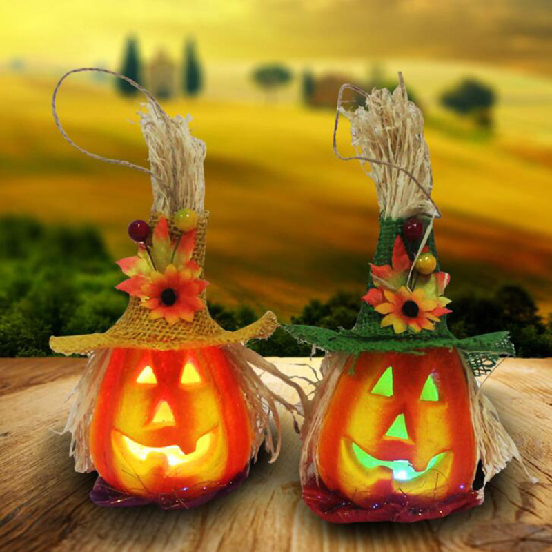 

LED Pumpkin Lights Halloween Light Bar Flash Performance Prop Light Decor