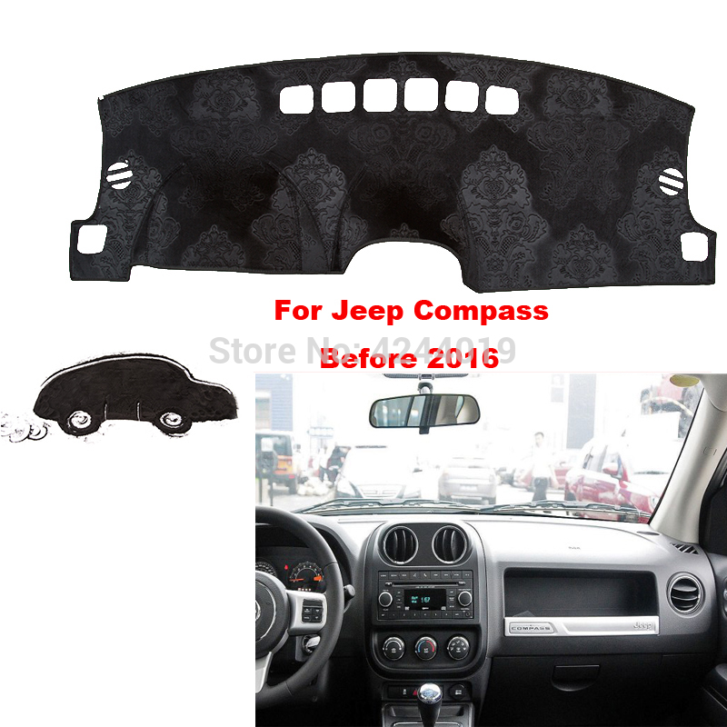 

TOMMIA Auto Car Dashboard Pad Cover Dash Mat DashMat Anti-Sun Pad Fit For 2008-2020 Car Sticker