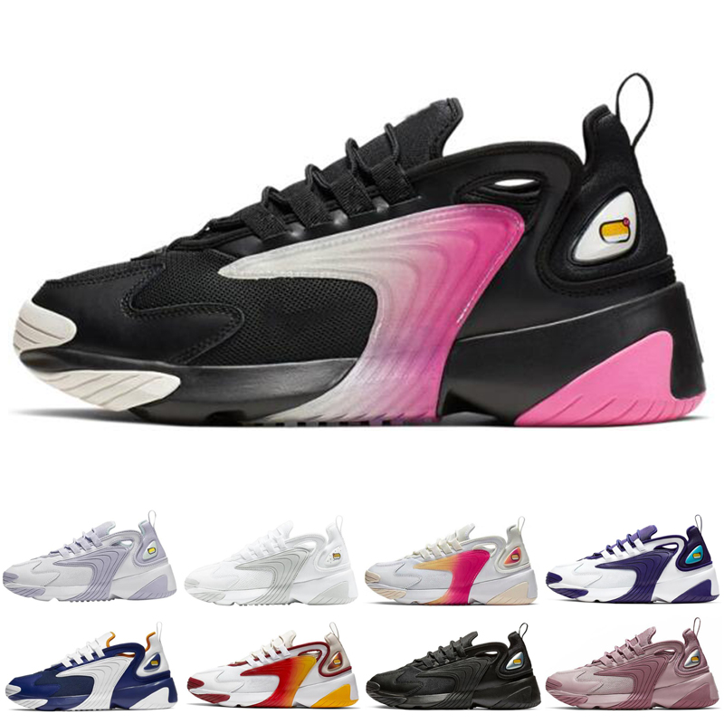 

2021 M2k Tekno Zoom 2K Running Shoes for Men women 2k shoes Black Volt Triple Black White Mens Trainers Sports Sneakers shoes, 36-40 purple