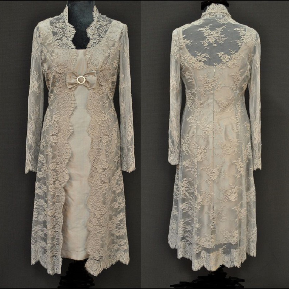 lace jackets over dresses