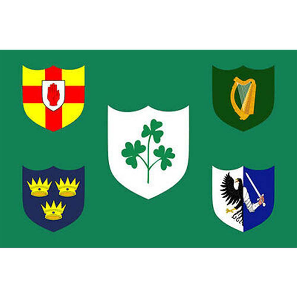 

Irish Rugby Football Union2 flag Irish State Flag 3x5FT banner 100D 150X90CM Polyester brass grommets custom flag, Free Shipping