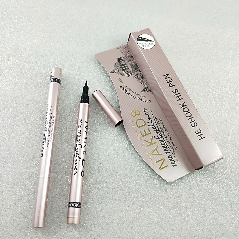 

band makeup zero touch eyeliner innovative cartride design to the ink flowing silky 24h waterproof black color long lasting errect loaded