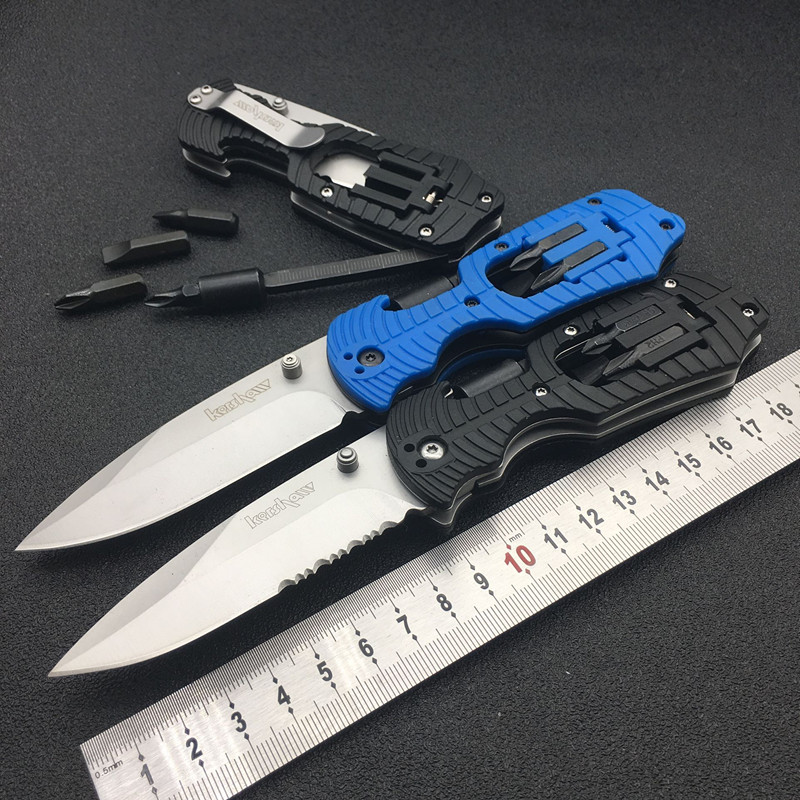 

kershaw knife 1920 Multitool Multi-function Mini Camping Hiking Folding Pocket Knives Screwdriver Kit Outdoor EDC Tools