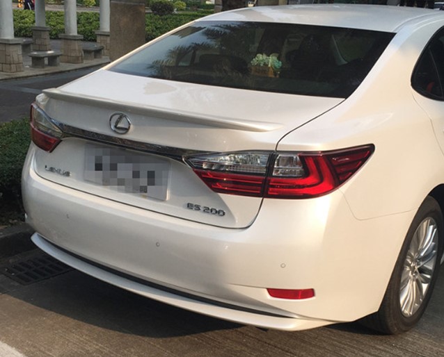 

For Lexus ES250 Spoiler 2013-2016 Lexus ES300 ES350 yck Spoiler ABS plastic Material Car Rear Wing Color Rear Spoiler
