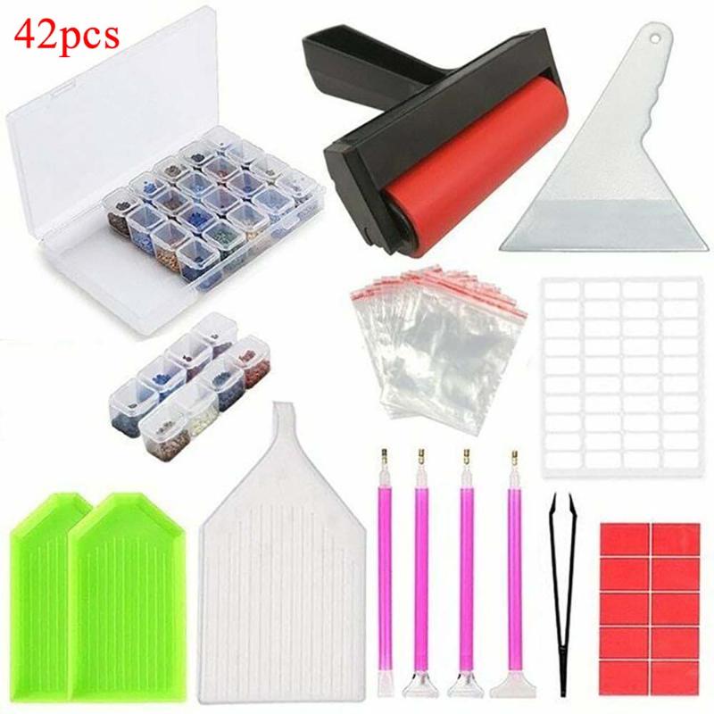 

5D Diamond Painting Tools Accessories Adults Kids Home Decor Cross Stitch Fast Tools Kit Diamond Painting Tool 2020 diy art
