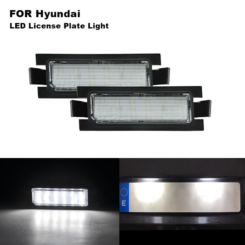 

LED License Plate Number Plate Light For I30 (GD)2013- Accent 2011-2017, Elantra GT Hatchback 2013-2017 Car Accessories, As pic