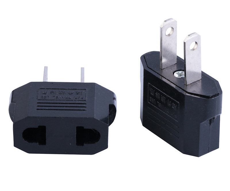 Voyage pivotant à 2 Broches US Plug Wall Sockets Adaptateur d/'alimentation CA prises électriques