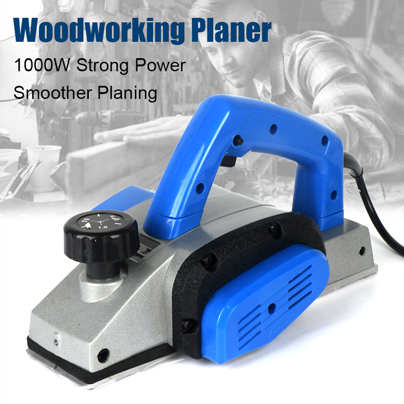 

850W 1000W 1280W Electric Planer Powerful Wooden Handheld Planer Carpenter Woodworking File Tool Home DIY Power Tools Kit