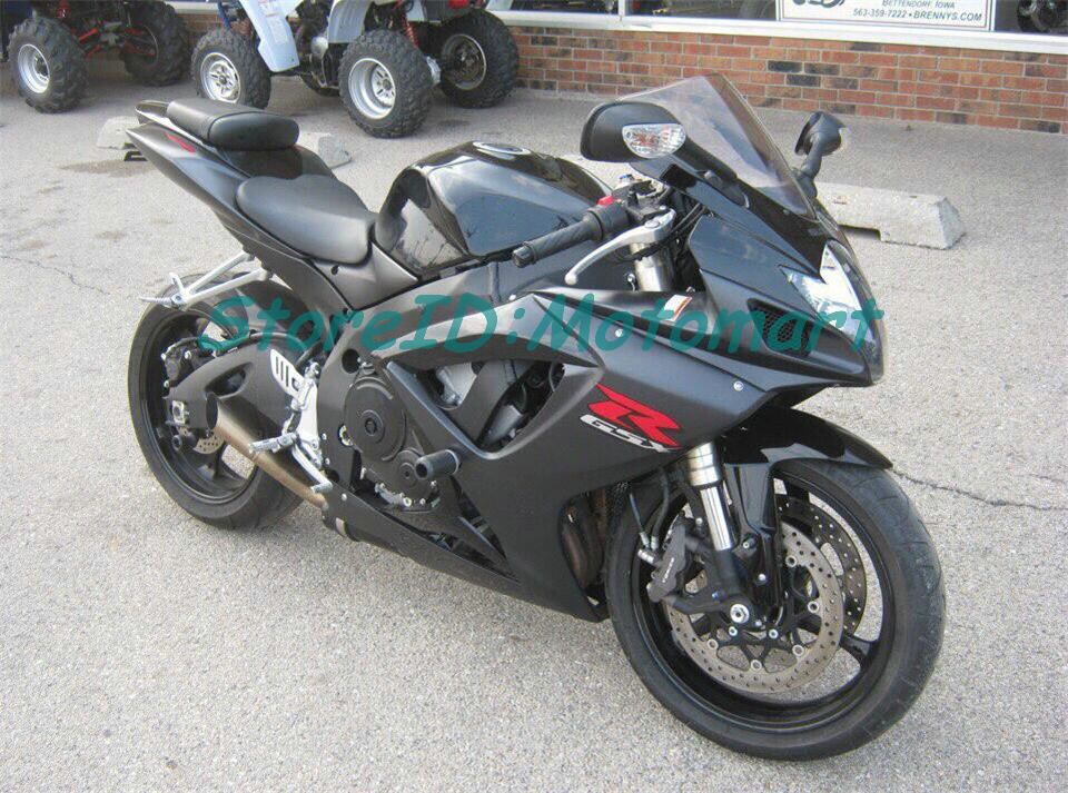 

ABS Fairing set for SUZUKI GSXR600 750 2006 2007 GSXR 600 GSXR 750 K6 06 07 gloss black Fairings kit gifts Sp28