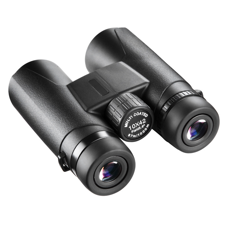 New 10x42 straight binoculars handheld outdoor camping low light night vision to watch the World Cup football match-image-492270894