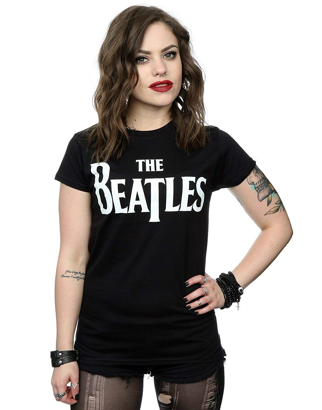 the beatles t shirt women's