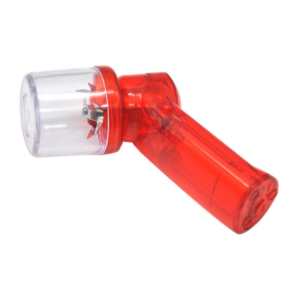 

Plastic handle electric smoke cracker mill smoke for daily use of tobacco chopper plastic grinder tobacco grinder herbal grinders
