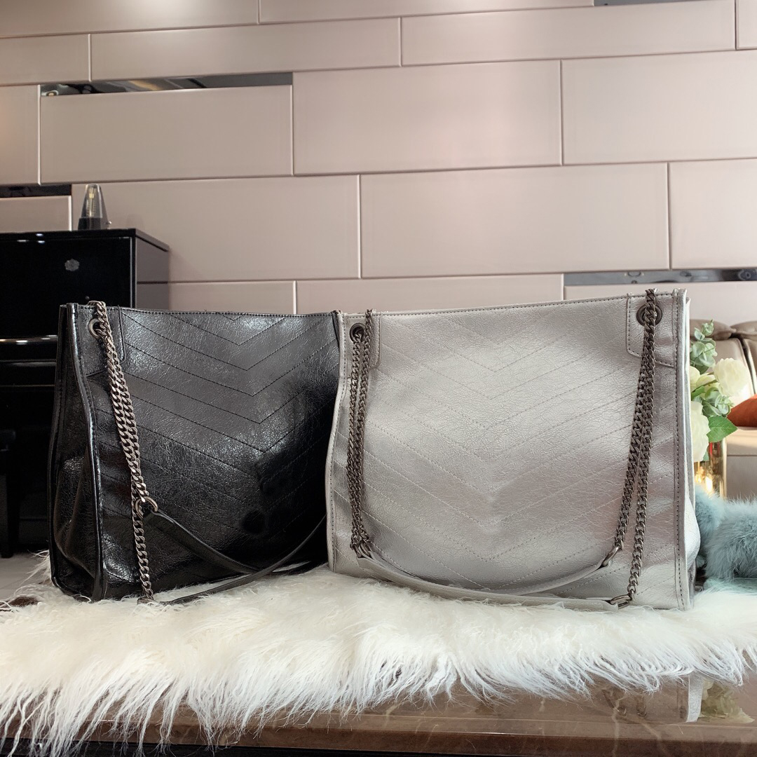 

Fashion ladies single shoulder diagonal bag large capacity travel outdoor lightweight woman wallet 33cm high quality leather, Box