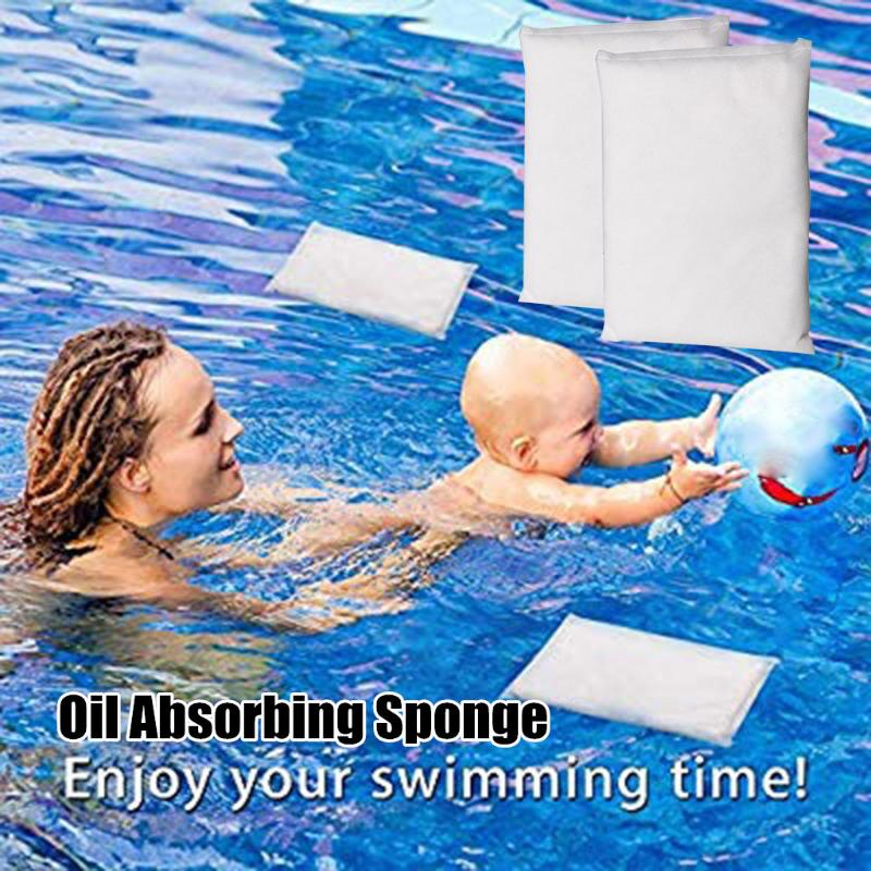 

Super Oil Absorption Pillow Swimming Pool Bathtub Or Hot Water Bath Repeatedly Used To Absorb Oil Stains For swimming Tools#y4
