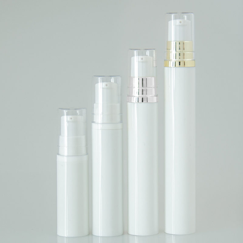 

5ml 10ml 15ml Refillable Airless Pump Vacuum Bottles Makeup Cream Lotion Toiletries Liquid Storage Containers Vial F3809