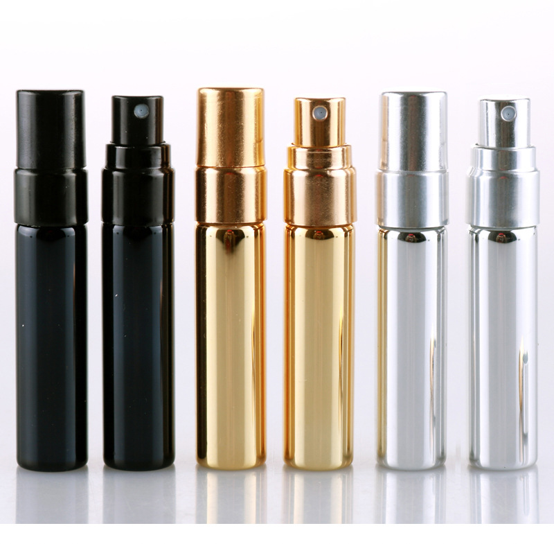 

5ml Refillable Portable Mini Perfume Bottle Traveler Aluminum Spray Atomizer Empty Parfum Spray Atomizer Container Tools RRA2877