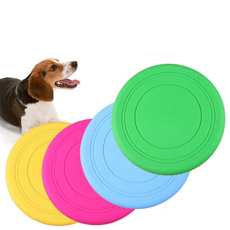 

Silicone Flying Discs Dog Toys Environmental Protection Big Or Small Dog Toys Pet Shop Dog Toys yq00943