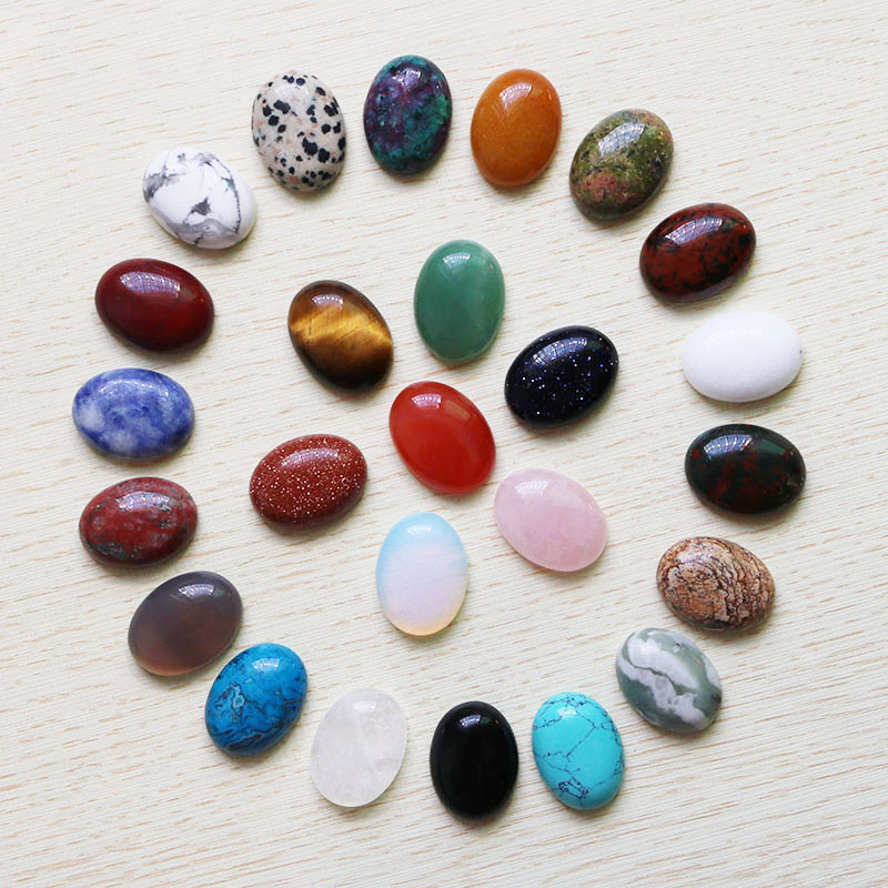 

Wholesale High Quality Natural stone Oval CAB CABOCHON Teardrop charms Beads DIY Jewelry making earring for women Free shipping 15*20mm