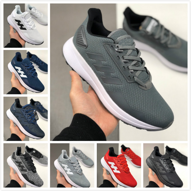 

men Wholesale DURAMO 8 M Running Shoes Triple Luxury designer white blue black gray sports Trainers couple Athletic Sneakers size:40-45, 7 40-44
