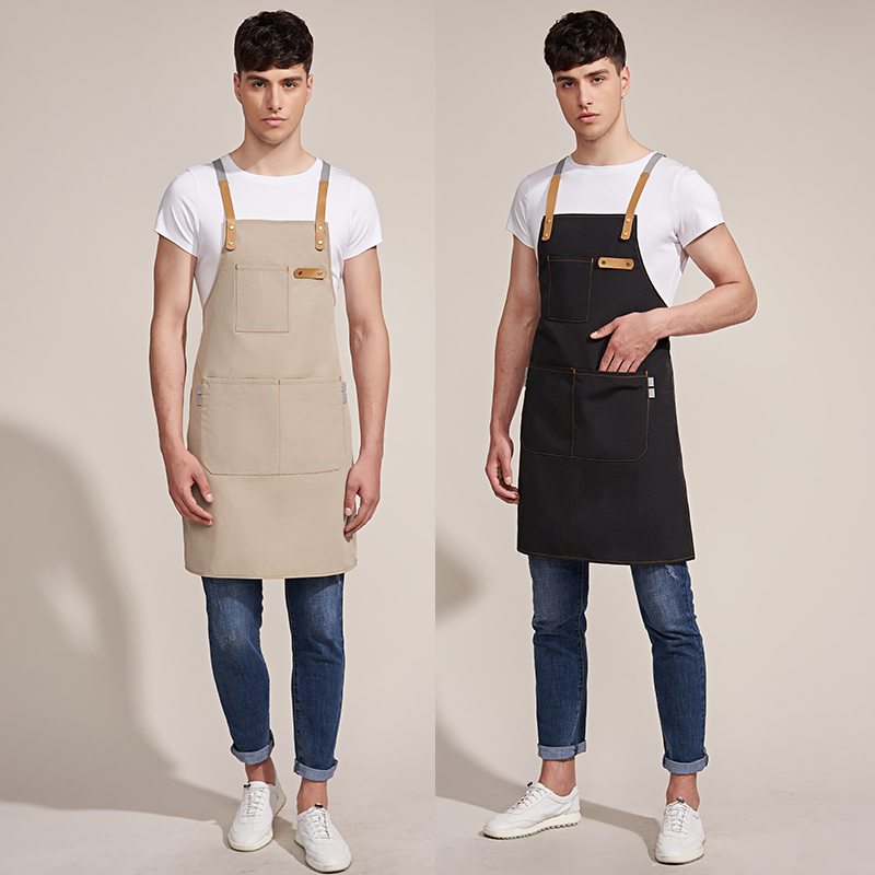 

Customized apron printing hotel thickened wear-resistant waistband