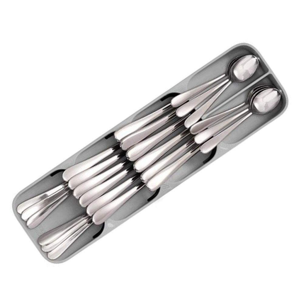 2019 Multi Layer Kitchen Drawer Organizer Tray Spoon Knife Fork