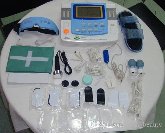 

effective digital muscle relaxer machine with infrared heating ultrasound laser e-cupping EA-VF29