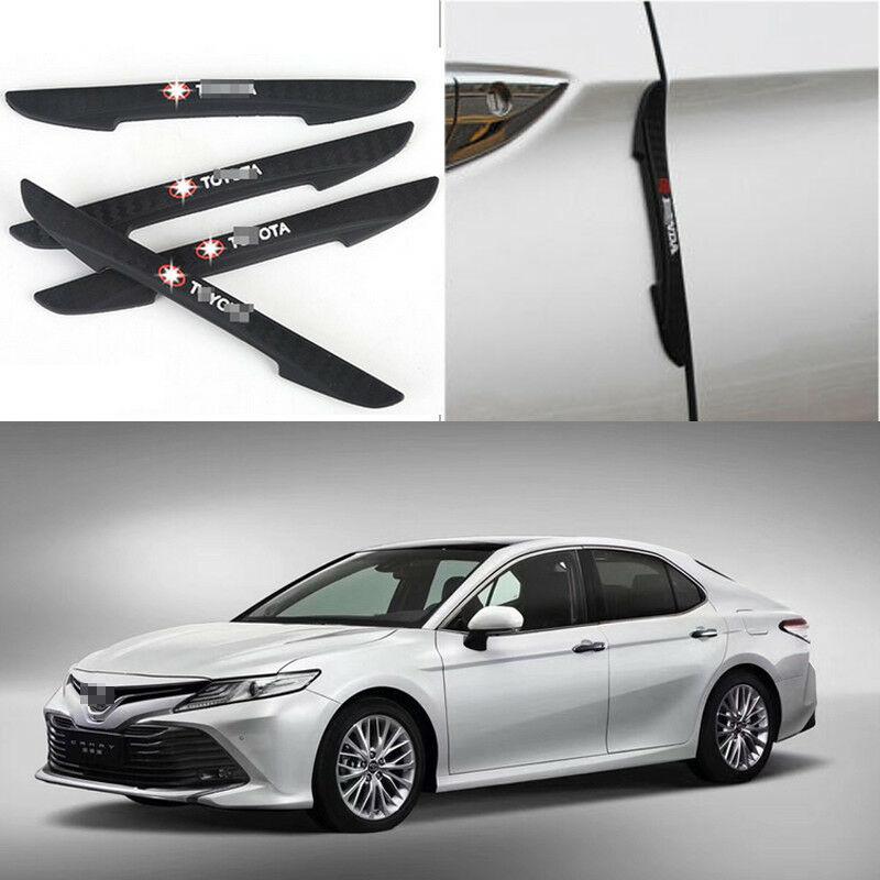 

For Toyota Camry Car Side Door Edge Guard Bumper Trim Protector Stickers 4pcs